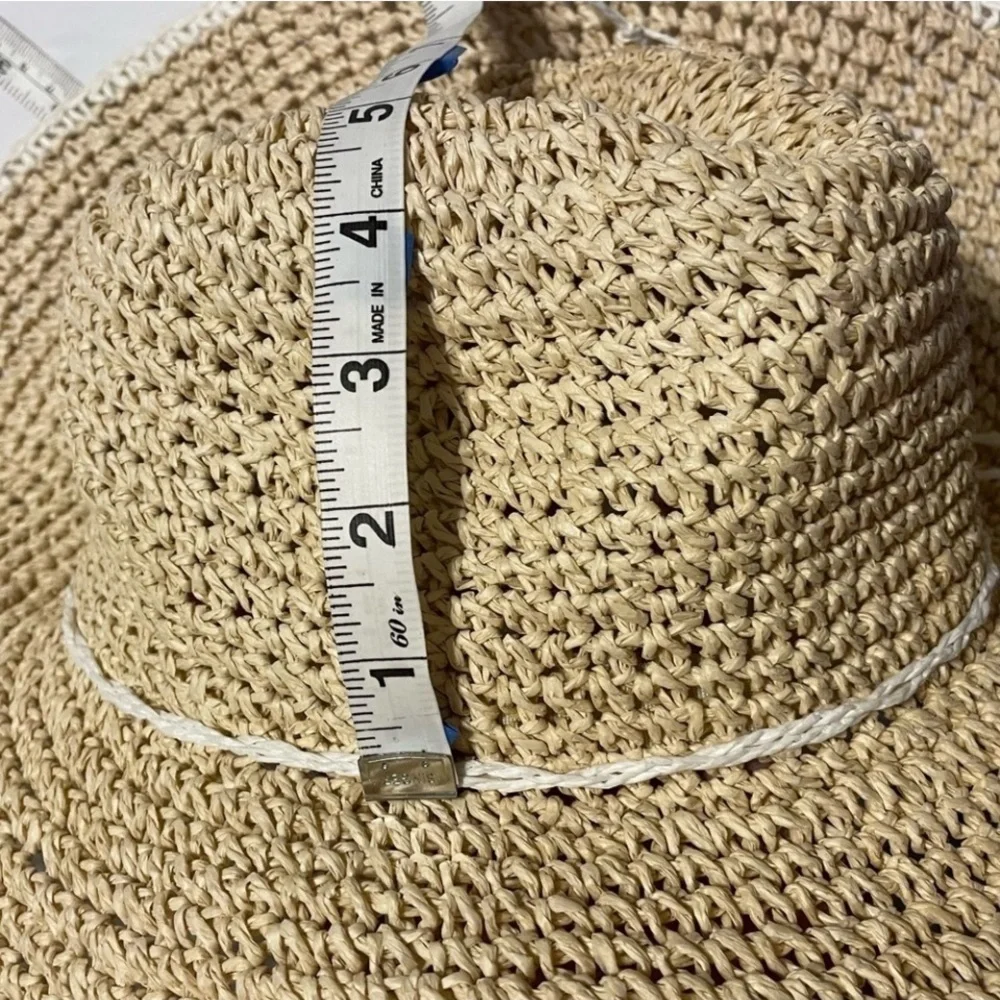Charlie Paige Boho Packable Scrunchable Breathable Oversized Floppy Hat
